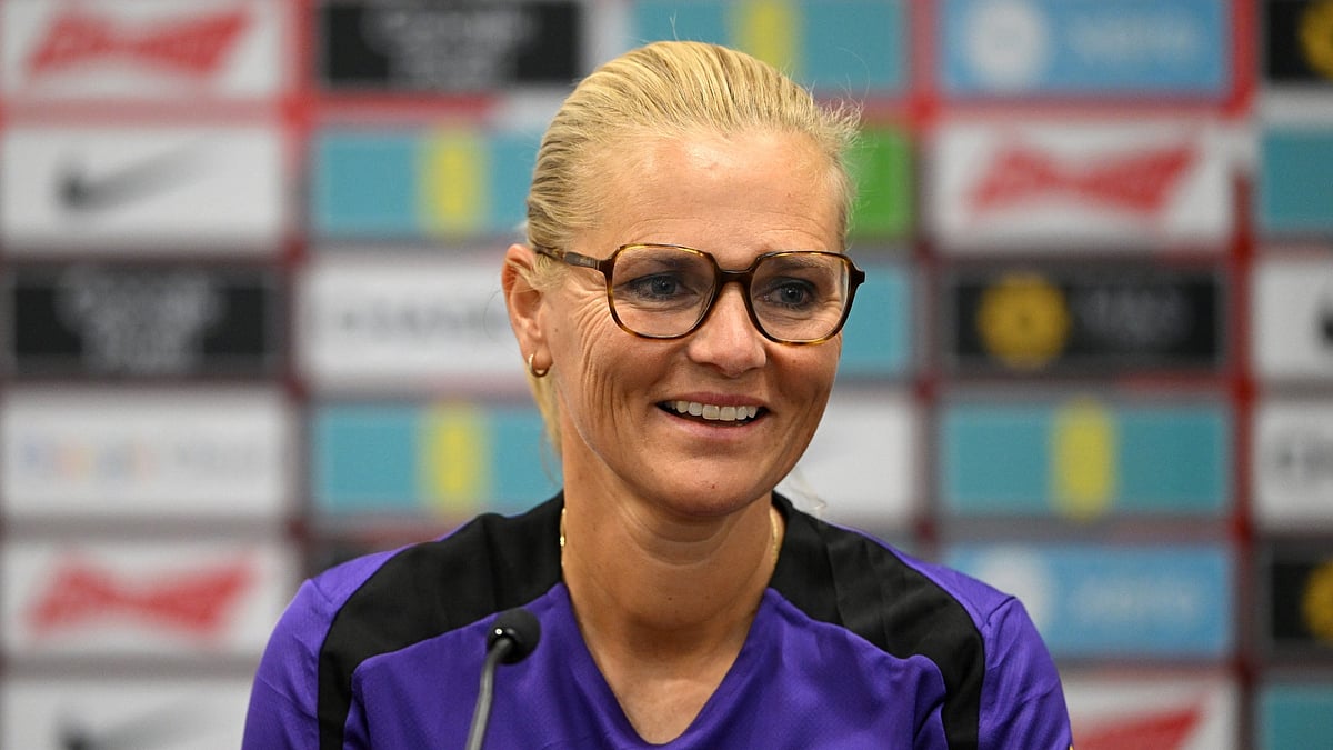England head coach Sarina Wiegman