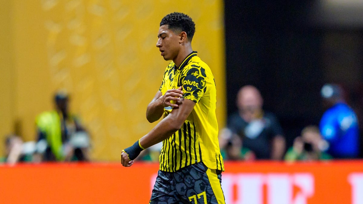 File : Borussia Dortmund vs Monterrey, FIFA Club World Cup 2025: Jobe Bellingham in action.