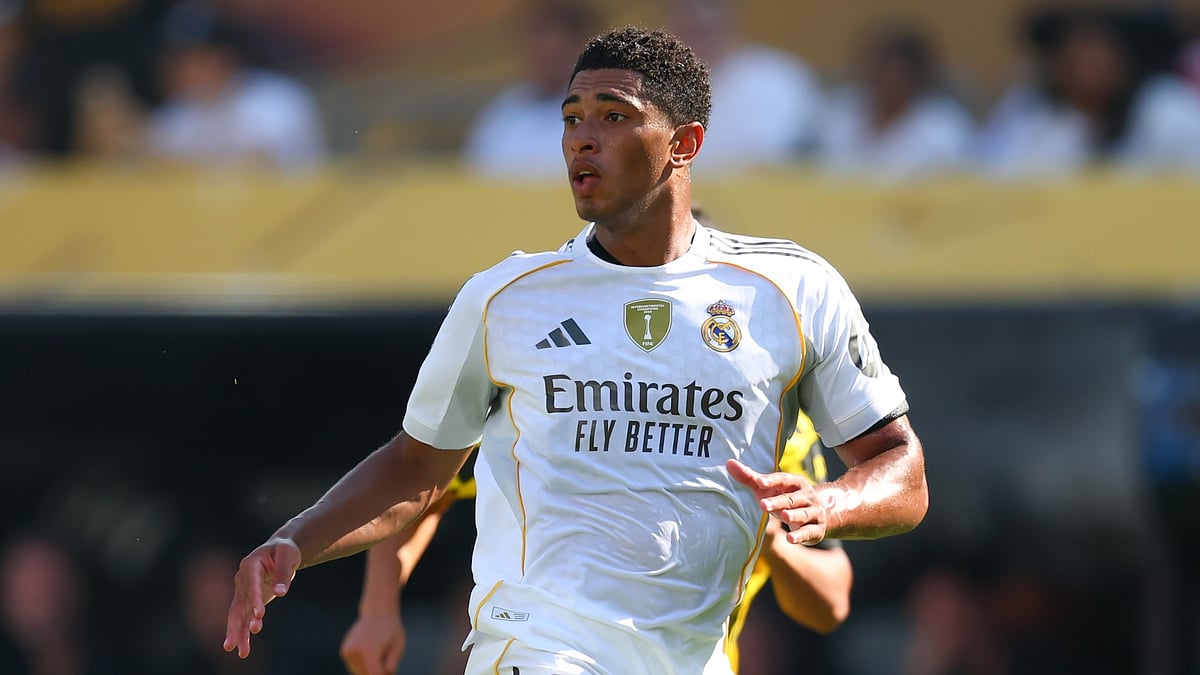 File : Real Madrid's Jude Bellingham in action at the FIFA Club World Cup 2025.