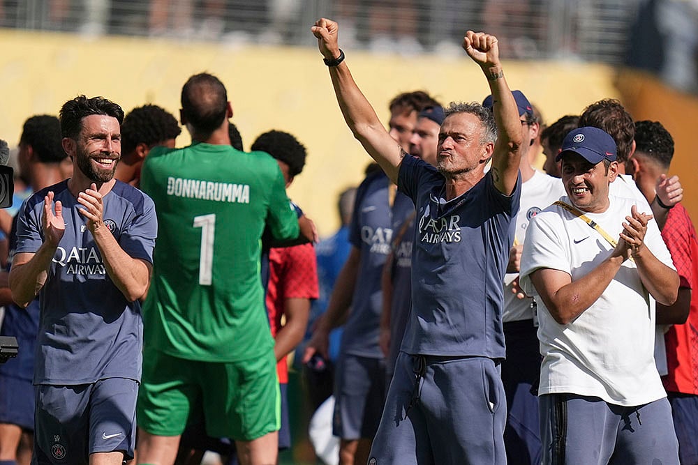 | Photo: AP/Seth Wenig : FIFA Club World Cup semifinal: PSG vs Real Madrid