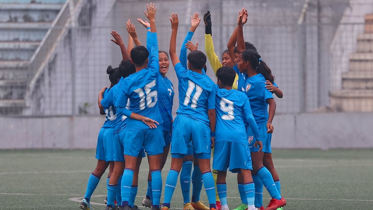 | Photo: Instagram/indianfootball : File photo of the India U20 women's football team.