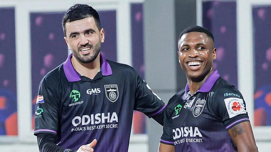 Photo: X | Indian Super League : Odisha FC players in the Indian Super League 2024-25.