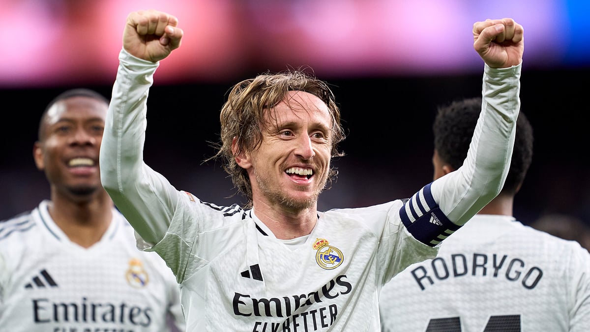 Real Madrid legend Luka Modric