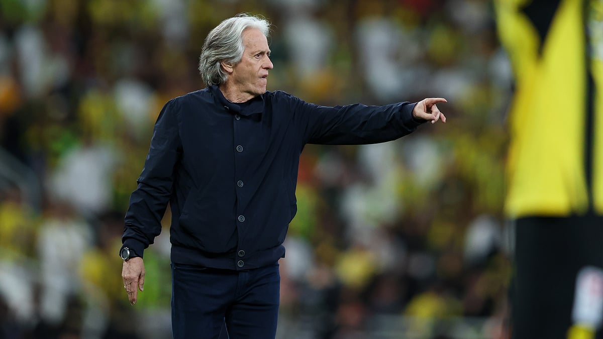 Jorge Jesus pictured during his second spell with Al-Hilal