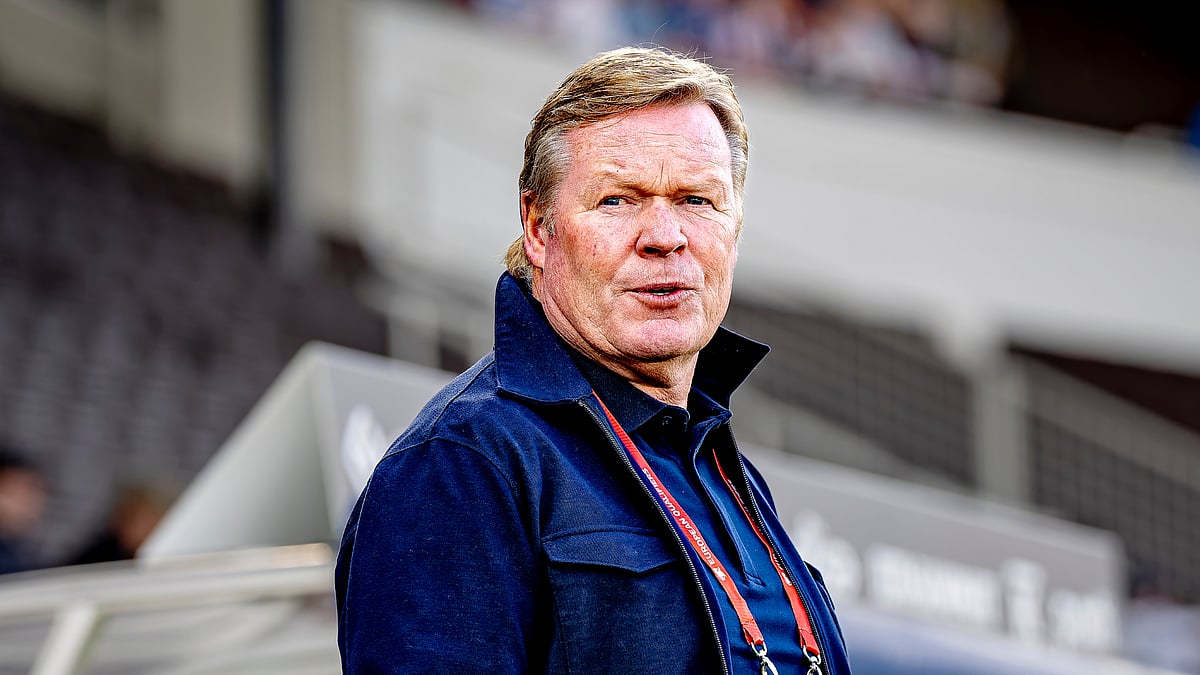 Netherlands boss Ronald Koeman.
