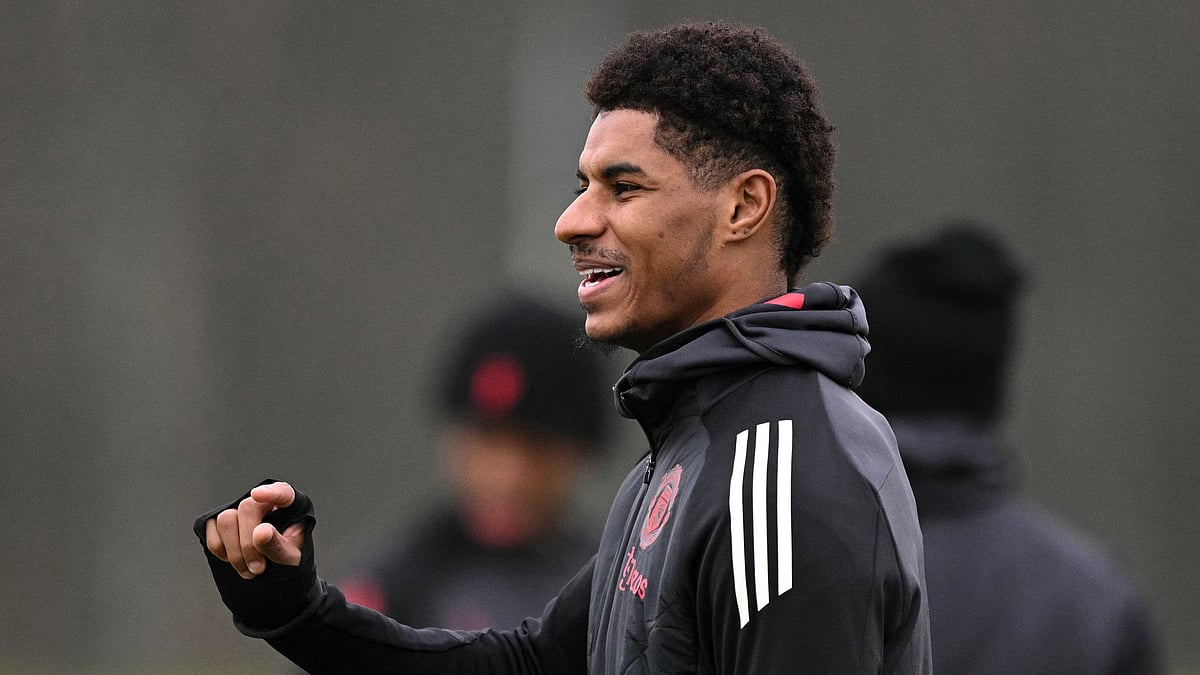 Manchester United's Marcus Rashford