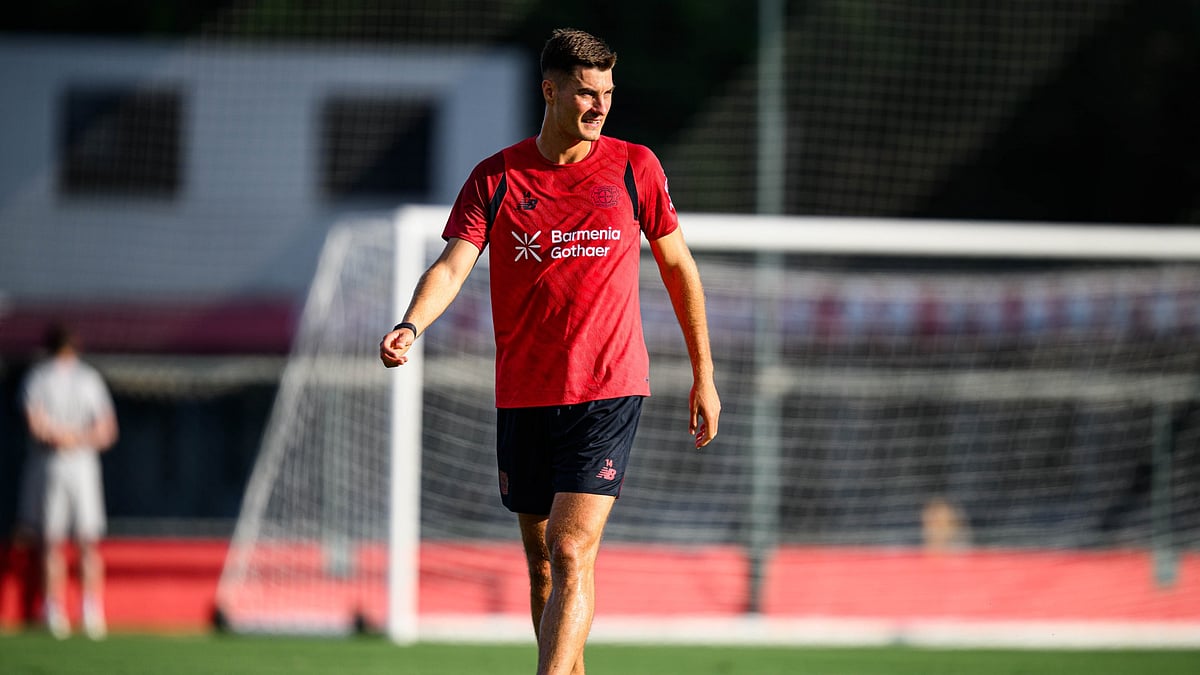 File : Bayer Leverkusen's Patrik Schick in training.