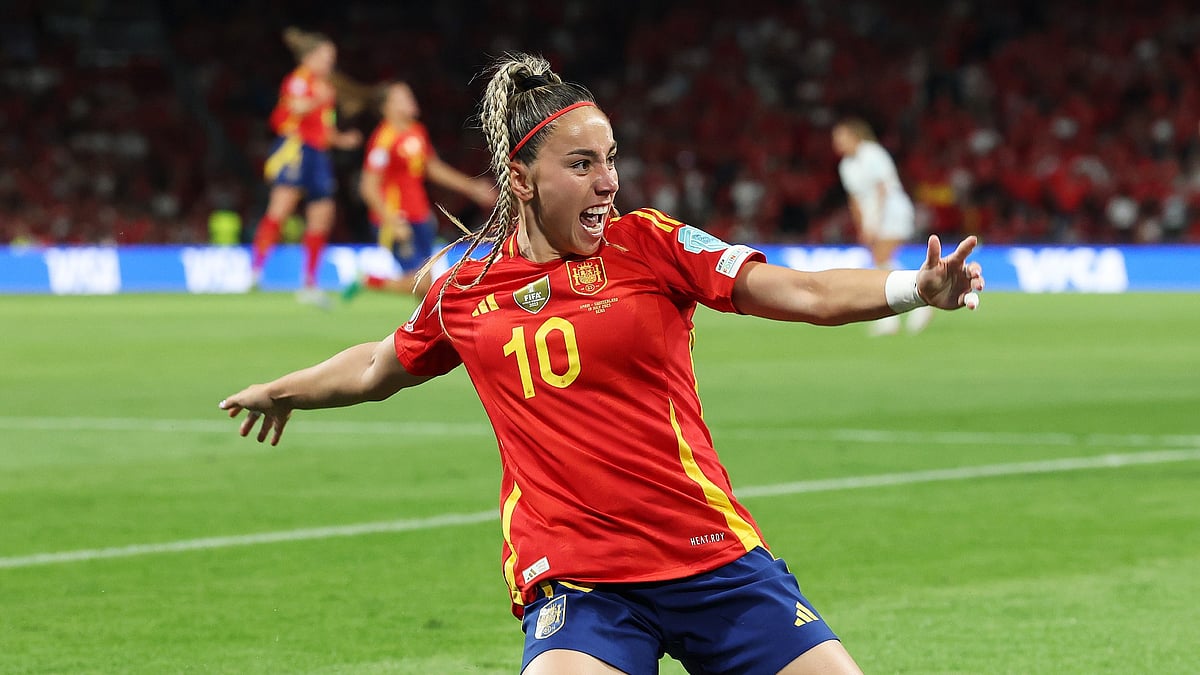 File : Spain's Athenea del Castillo in action at the UEFA Women's Euro 2025.