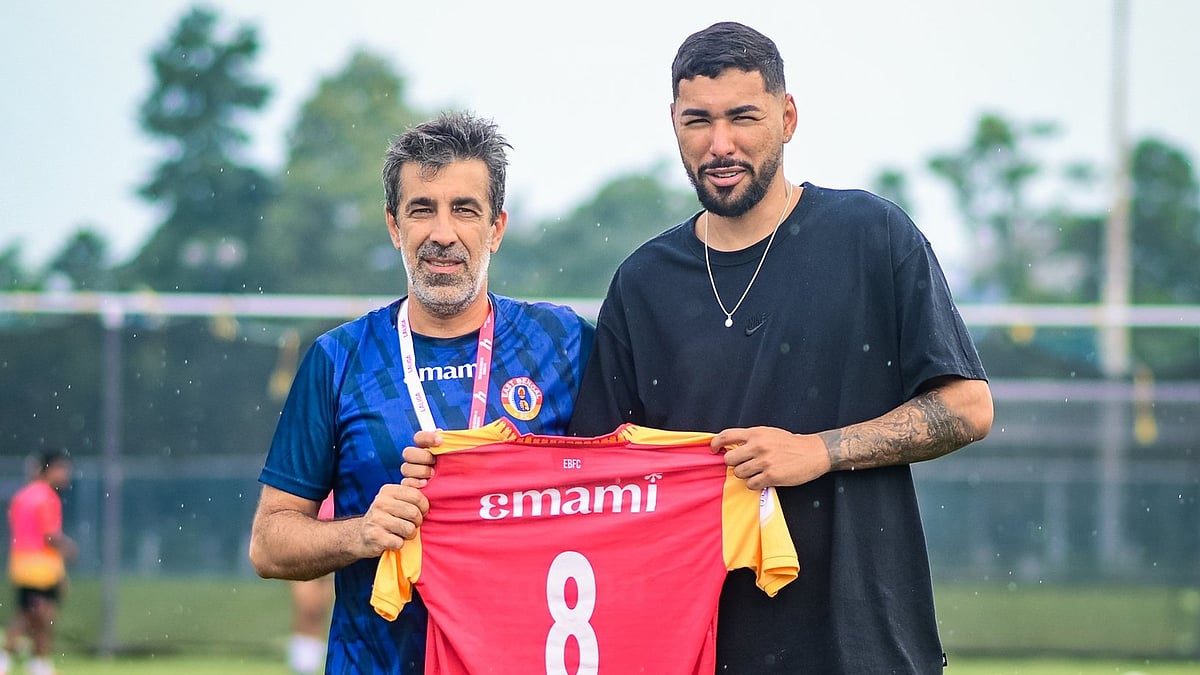 Photo: X | East Bengal FC : Miguel Figueira rejoined East Bengal before the start of the season.
