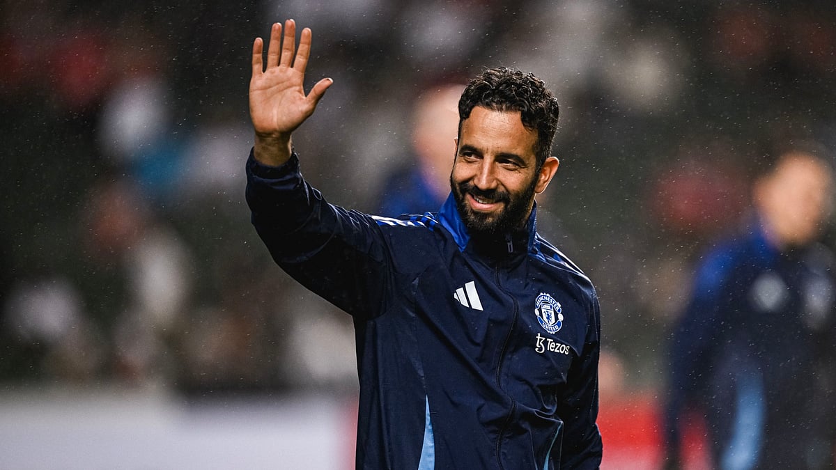 Manchester United head coach Ruben Amorim