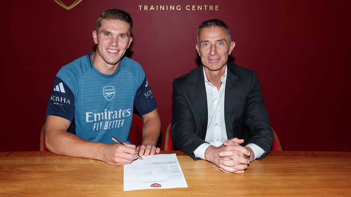 Viktor Gyokeres is raring to go after completing his move to Arsenal