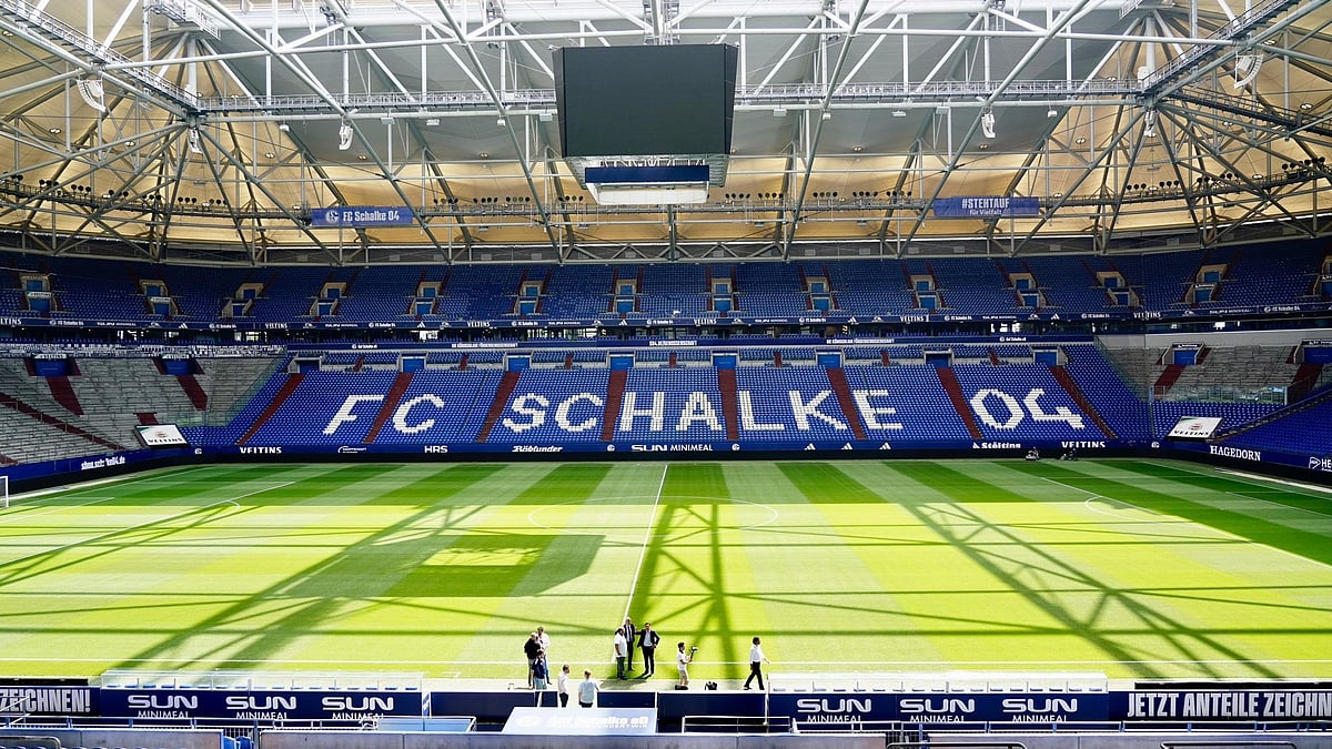| Photo: X/SevillaFC_ENG : Schalke vs Sevilla: The Veltins Arena before the pre-season club friendly match.