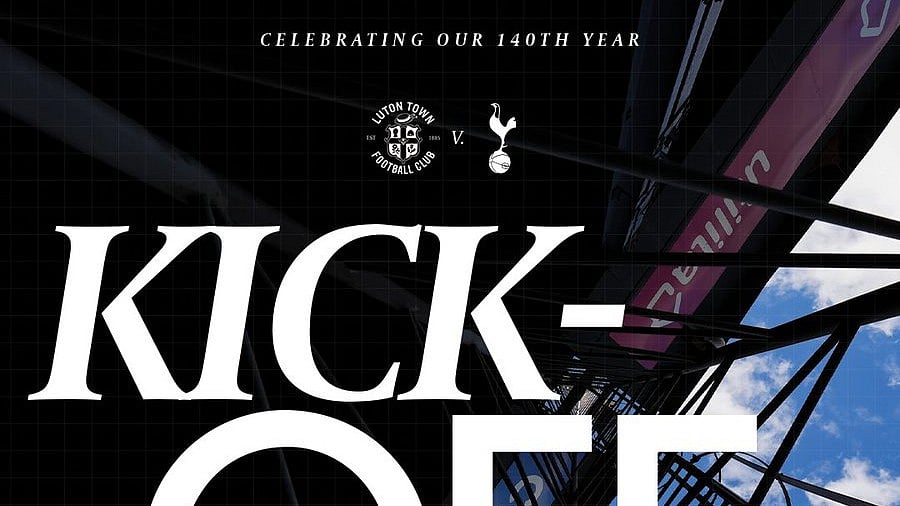 Luton Town : Luton Town face Tottenham Hotspur in a pre-season firendly match.