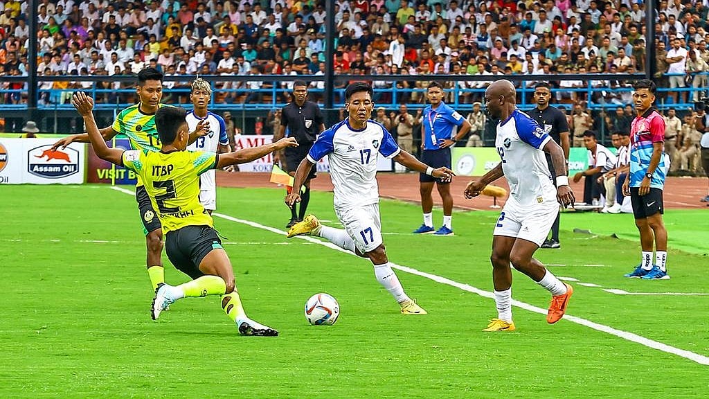 Photo: X | Durand Cup : Indo-Tibetan Border Police FC Vs Karbi Anglong Morning Star FC match in Durand Cup 2025.
