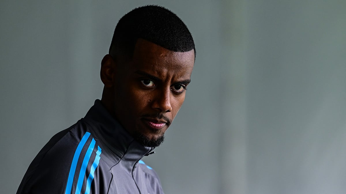 File : File photo of Newcastle United forward Alexander Isak.