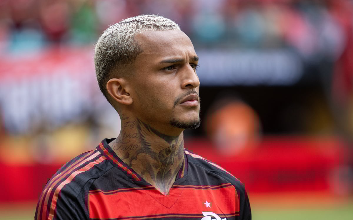 Wesley pictured in action for Flamengo at the Club World Cup