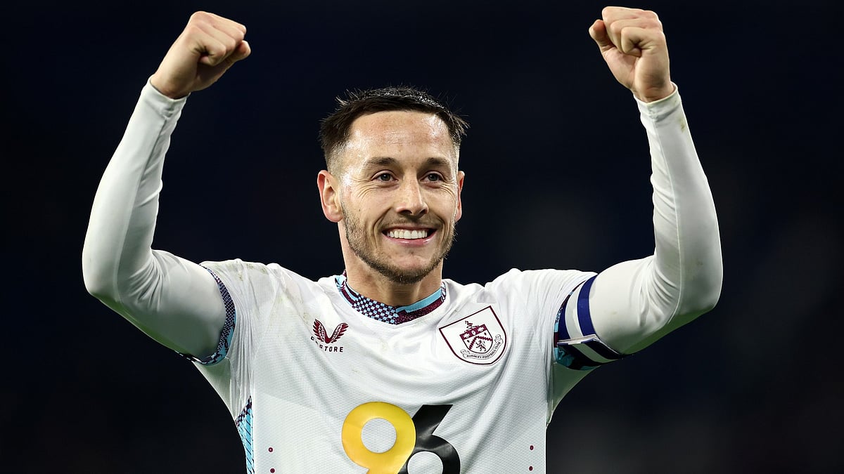 File : File photo of Josh Brownhill in action for Burnley.