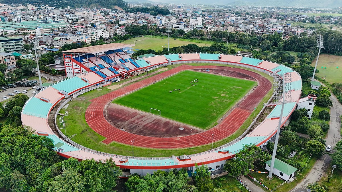 X/prodefkohima : The Khuman Lampak Stadium, Imphal.