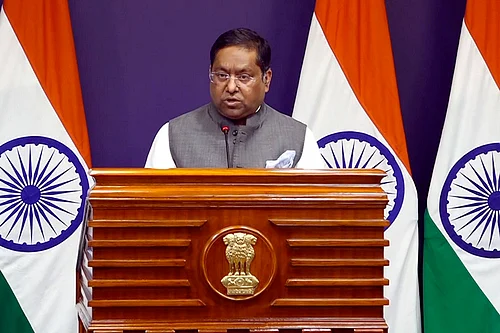 | Photo: PTI : The MEAs reaction came after Trump amplified a letter and video from conservative radio host Michael Savage.