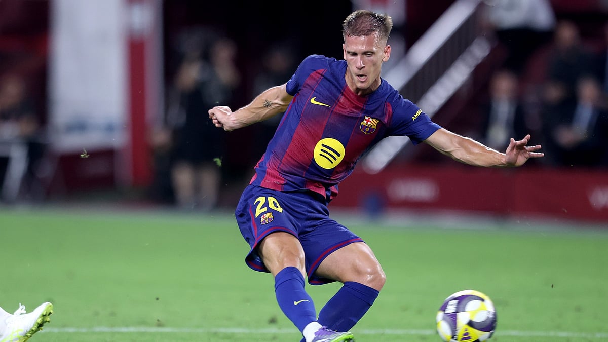 Barcelona's Dani Olmo on Barcelona transfer window.