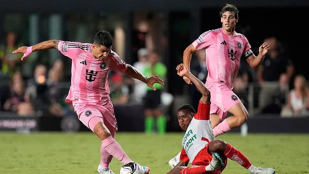 | Photo: AP/Rebecca Blackwell : Inter Miami vs Necaxa