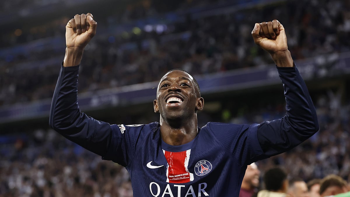 Paris Saint-Germain's Ousmane Dembele.