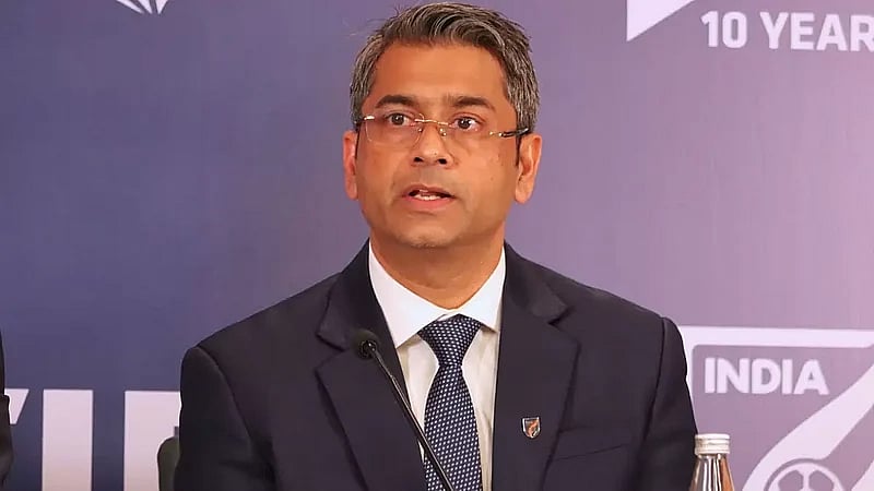 File : All India Football Federation president Kalyan Chaubey said took the decision was taken collectively  "in national interest".