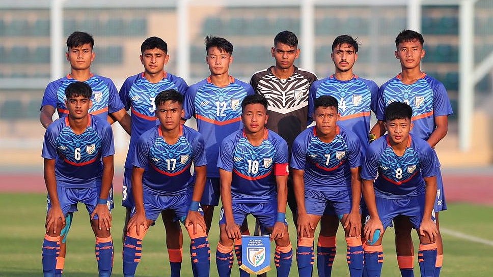 Photo: X | Indian Football : India under-17 national football team.