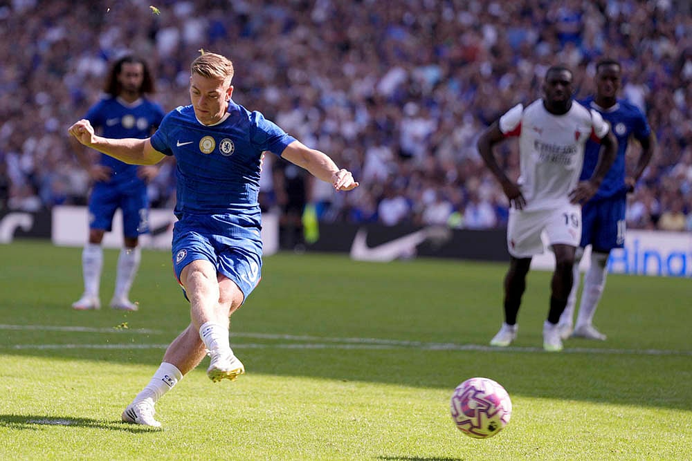 | Photo: Bradley Collyer/PA via AP : Club Friendly 2025: Chelsea vs AC Milan