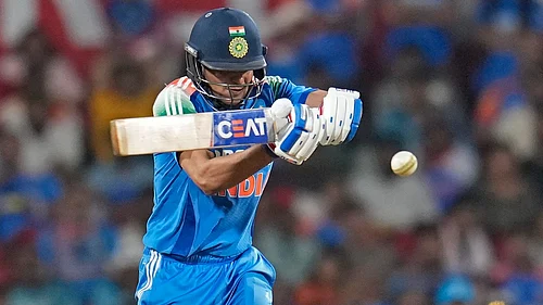 File/AP : India Vs South Africa Live Cricket Score, 2nd T20I: Shubman Gill falls early.