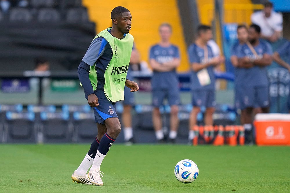 | Photo: AP/Darko Bandic : UEFA Super Cup 2025: PSG Training 