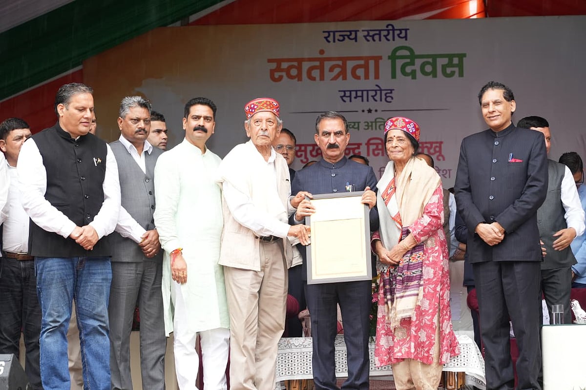 Chief Minister Thakur Sukhvinder Singh Sukhu performed inaugurations and foundation stones laying ceremonies of 33 development projects