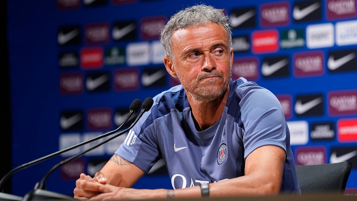 PSG head coach Luis Enrique