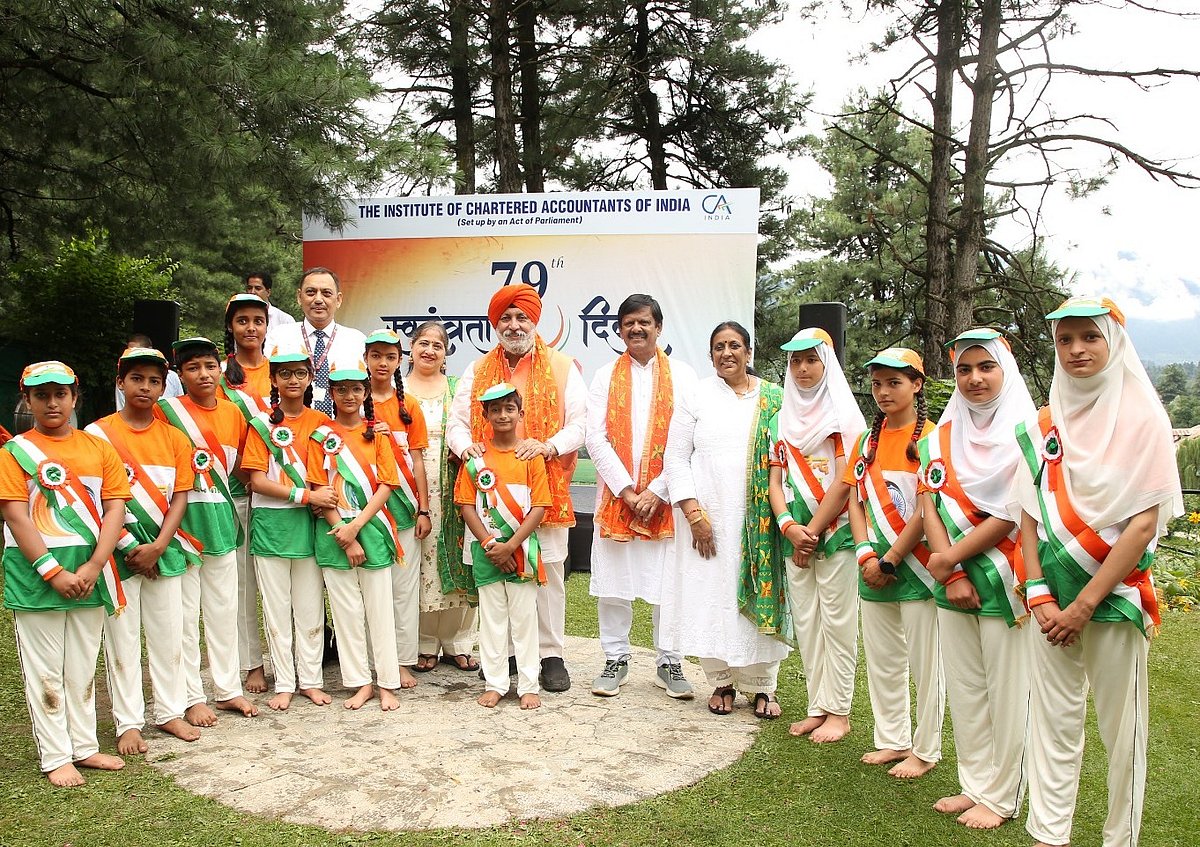 ICAI Celebrates 79th Independence Day In Pahalgam