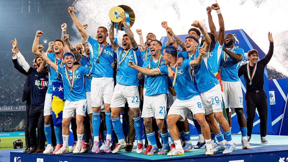 Napoli won the 2024-25 Serie A title