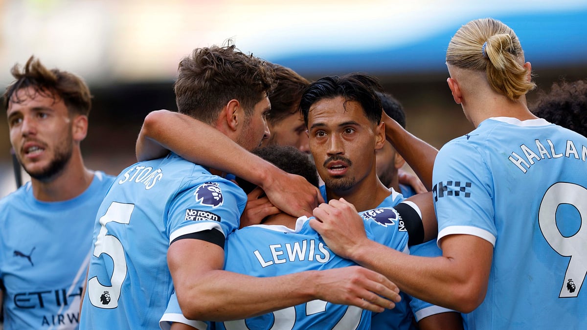 Brighton Vs Manchester City Preview, Live Streaming, Premier League 2025-26: City players celebrating a win.