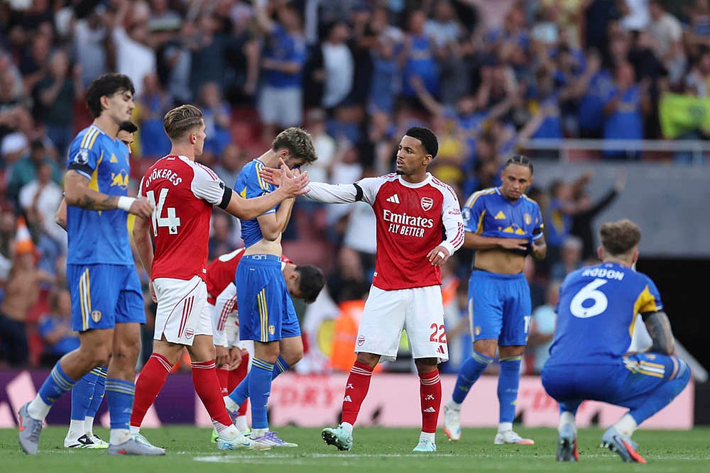 | Photo: AP/Ian Walton : English Premier League 2025-26: Arsenal Vs Leeds United
