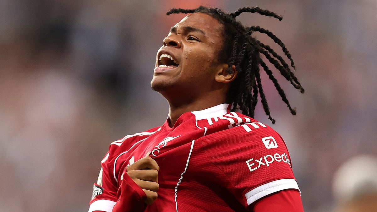 Rio Ngumoha celebrates his dramatic winner