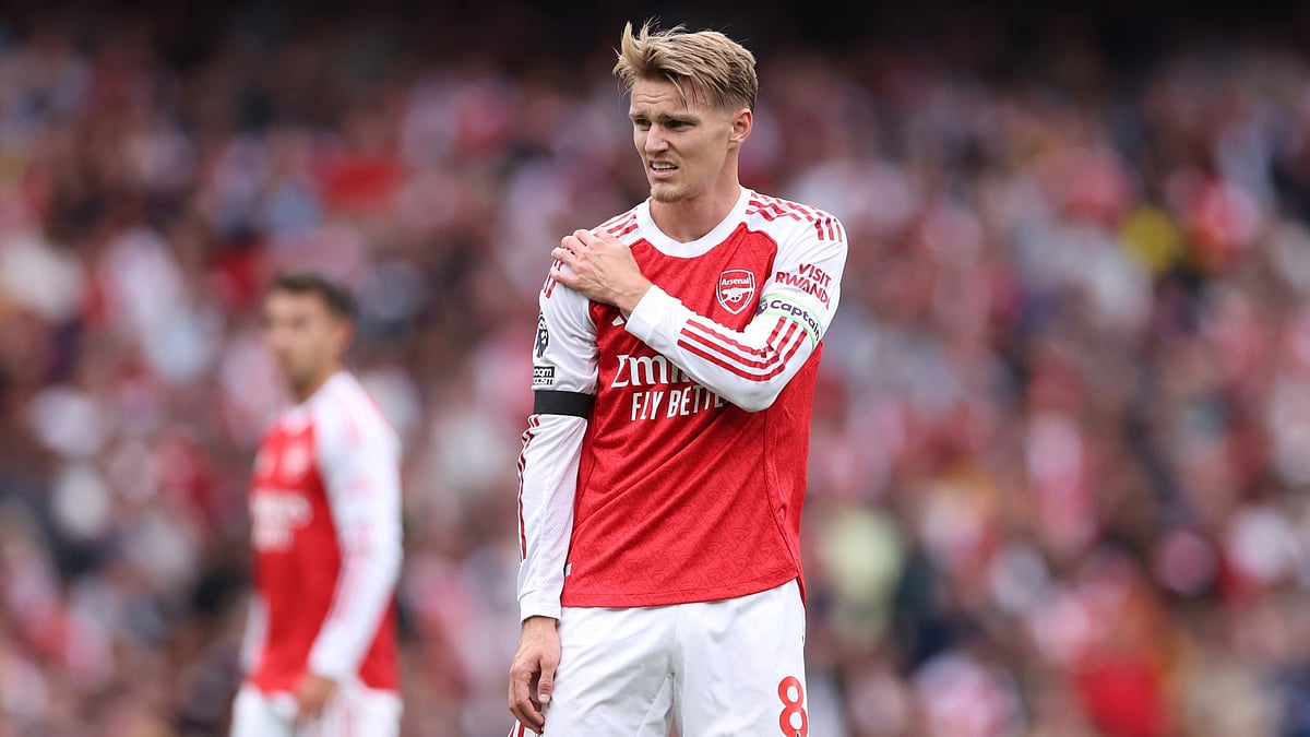 Arsenal captain Martin Odegaard