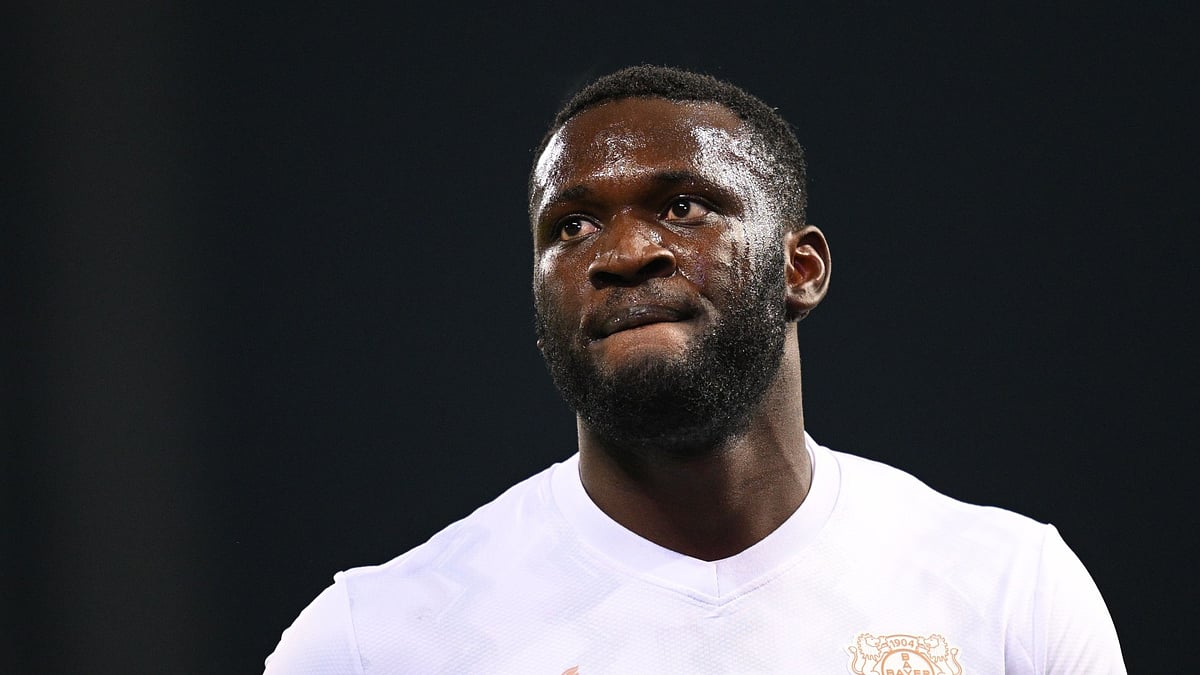 Bayer Leverkusen forward Victor Boniface