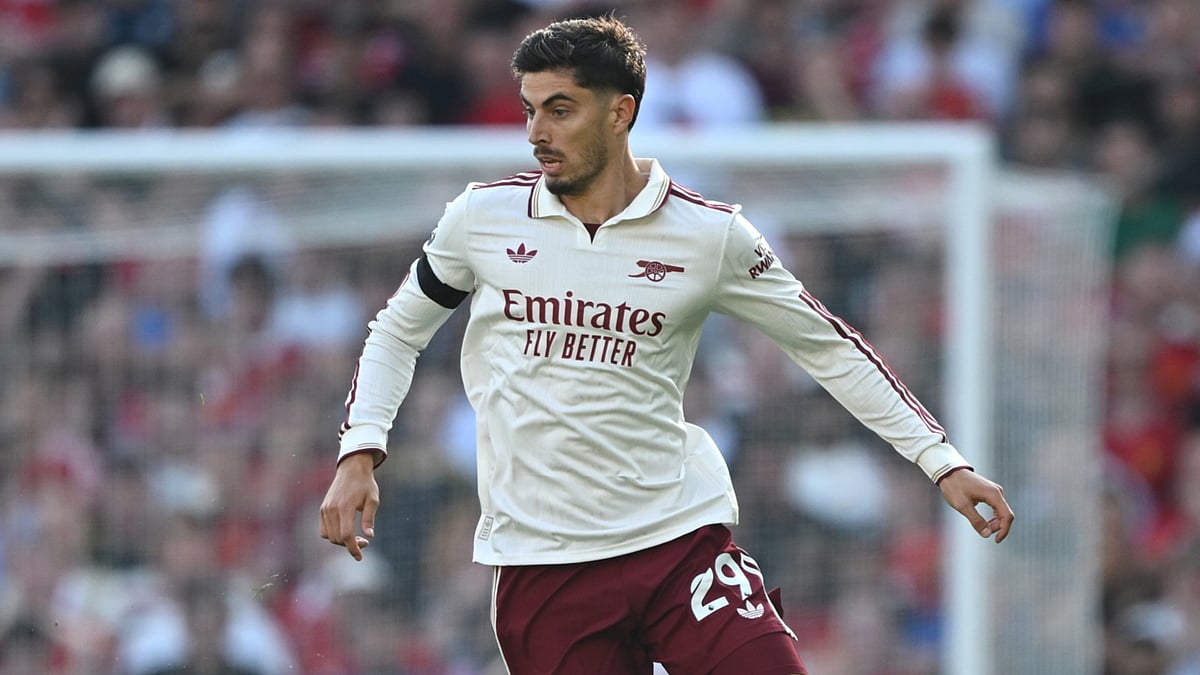 Kai Havertz suffered a knee injury against Manchester United.