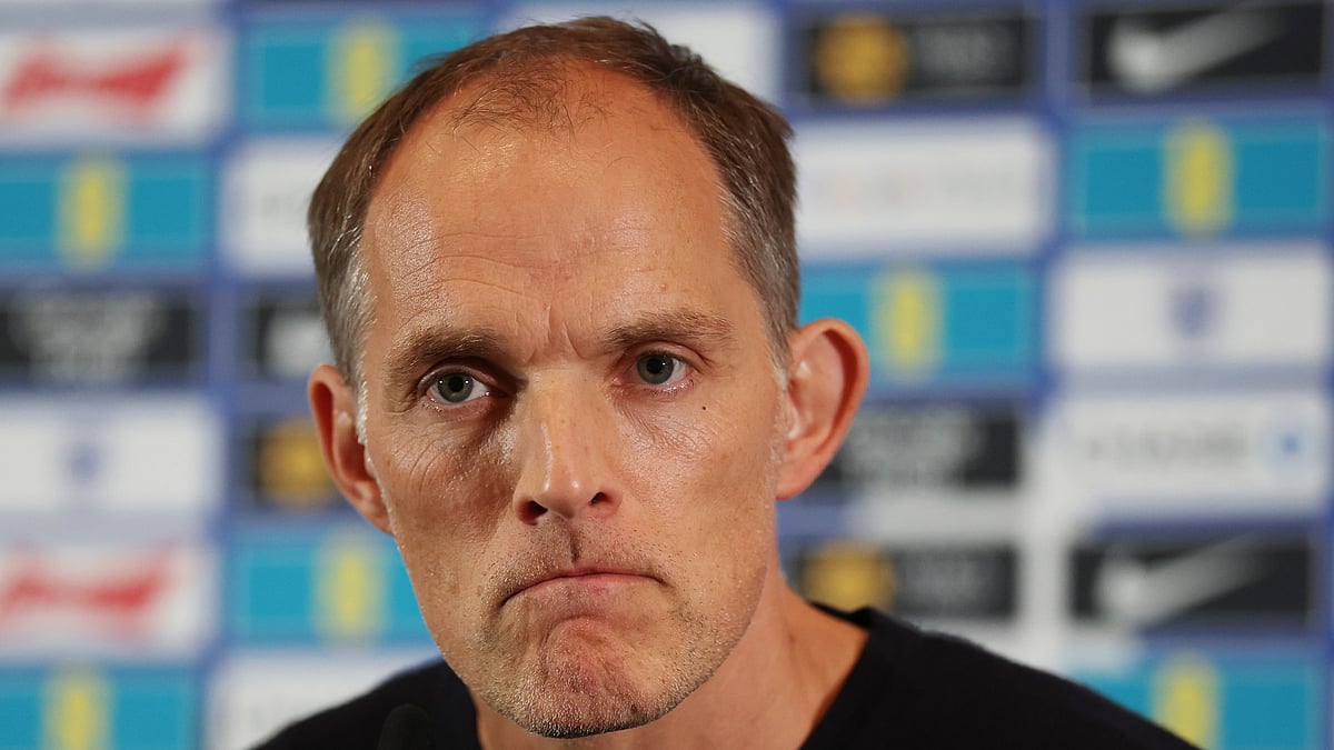 Thomas Tuchel takes questions from the media after selecting his England squad for World Cup qualifiers against Andorra and Serbia.