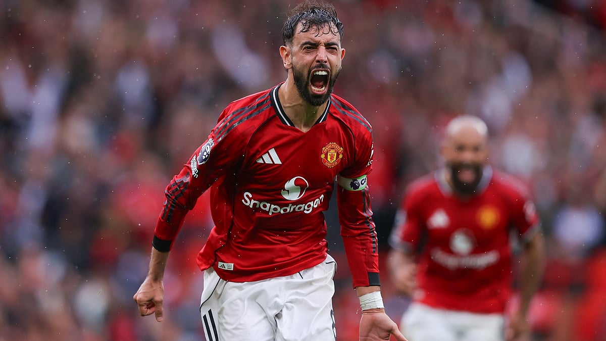 Bruno Fernandes scored a late winner against Burnley