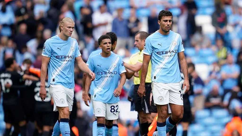 | Photo: AP/Dave Thompson : Brighton Vs Man City Highlights, Premier League 2025-26