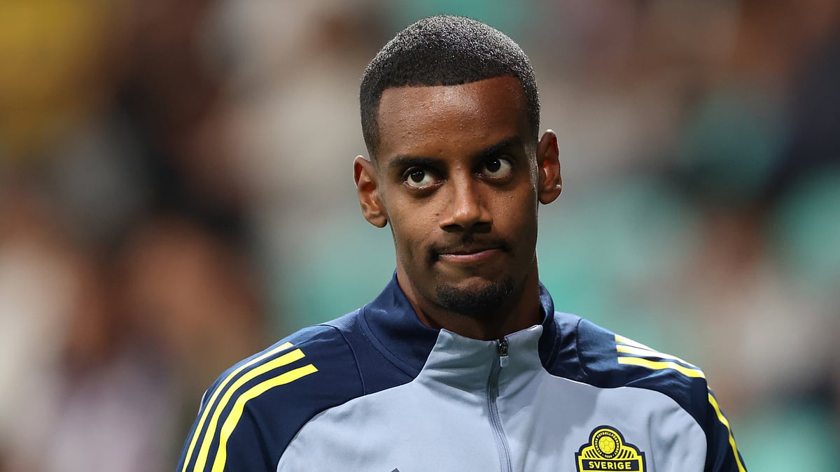 Sweden and Liverpool striker Alexander Isak