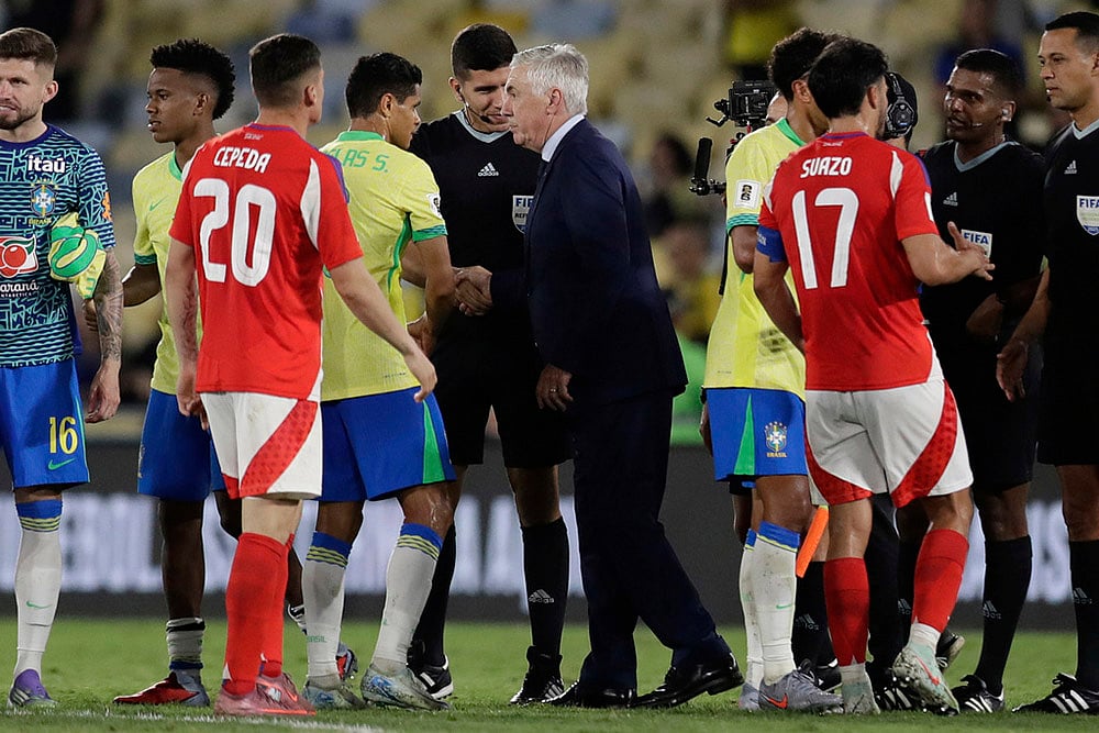 | Photo: AP/Bruna Prado : CONMEBOL FIFA World Cup 2026 Qualifiers: Brazil Vs Chile