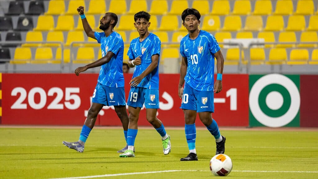 Photo: AIFF : India Vs Indonesia Live Score: The Blue Colts are in action.