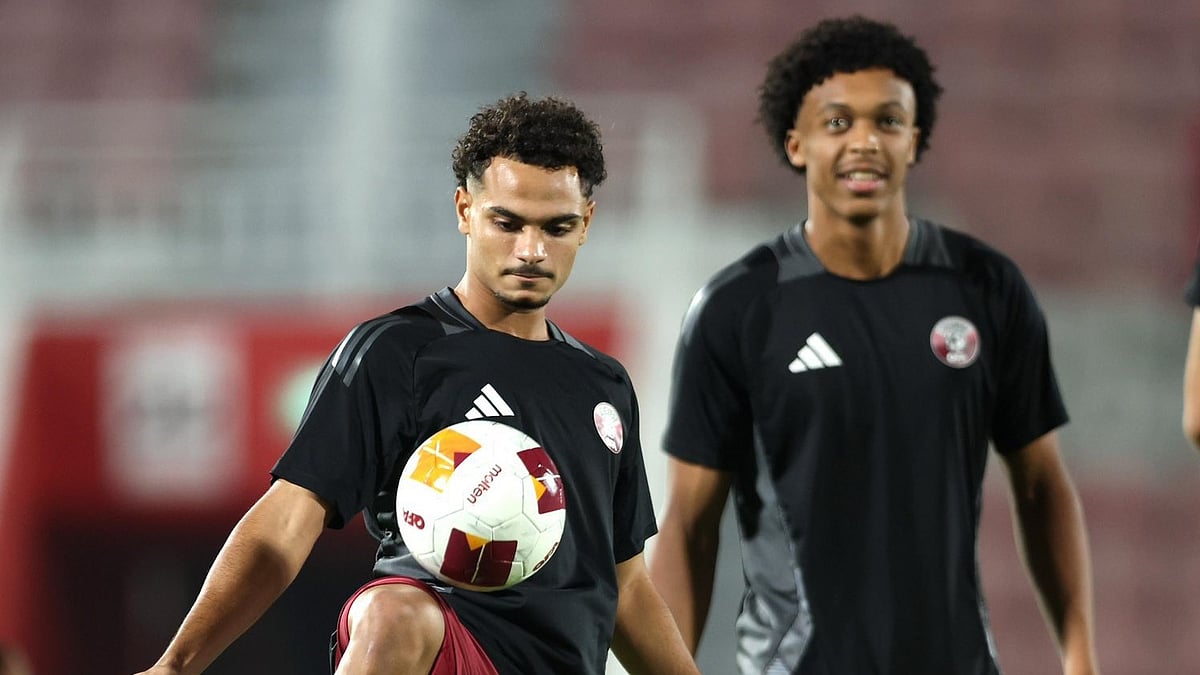 X/Qatar Football Association : Qatar Vs Bahrain Live Streaming, AFC U23 Asian Cup 2026 Qualifiers: The hosts train ahead of the Group H match.