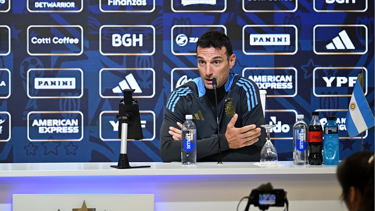 Argentina head coach Lionel Scaloni