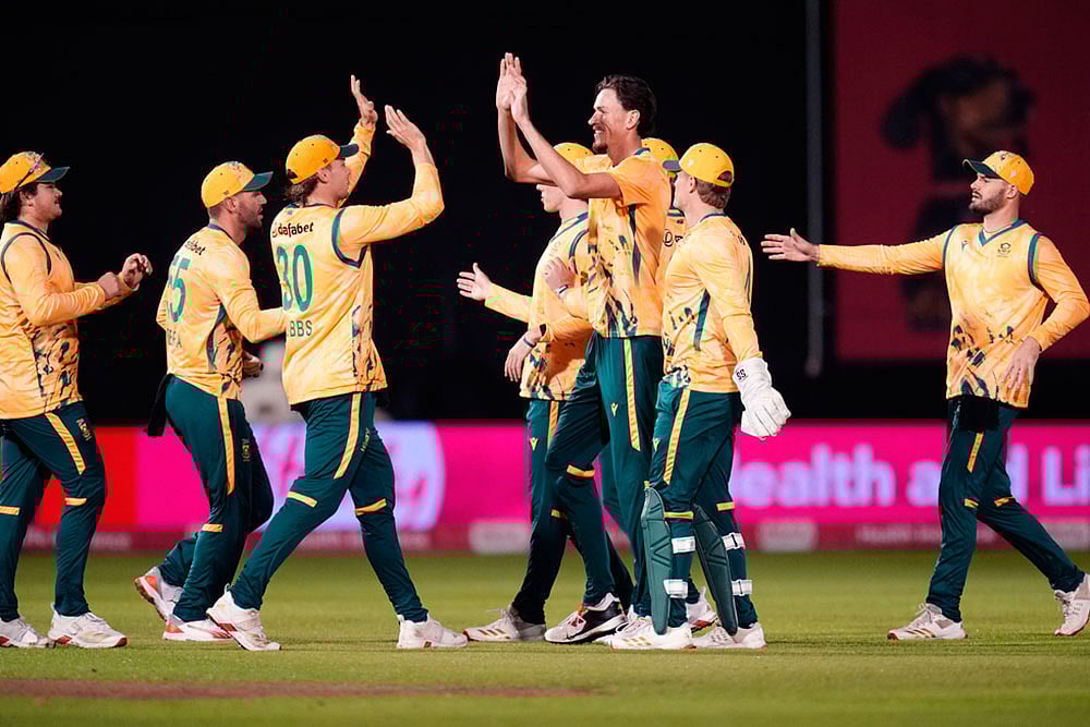 | Photo: Nick Potts/PA via AP : England vs South Africa 1st T20I 